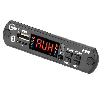 DC 5V 12V Auto MP3 WMA Decoder Board Audio MP3-Player USB TF FM Radio Modul Wireless Bluetooth 5,0 ohne Leistungs verstärker Image
