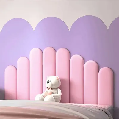 Kinderzimmer Cartoon Anti-kollision Wand Aufkleber Prinzessin Zimmer Tatami Weiche Tasche Image