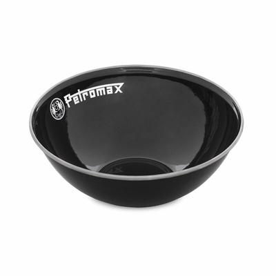 Petromax - Emaille Schalen 2er Set schwarz 1000 ml - Perfekt für Camping & Outdoor Image