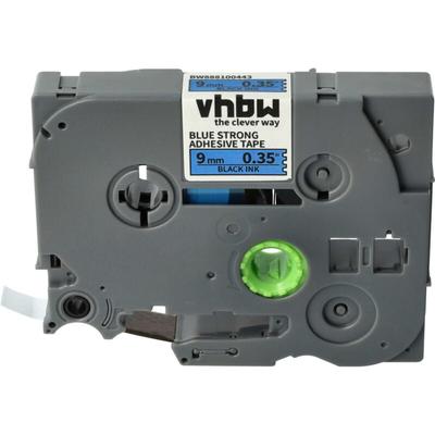 Vhbw - 1x Schriftband-Kassette Ersatz für Brother TZE-S521 für Etiketten-Drucker 9mm Schwarz auf