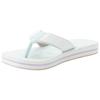 Sandale O'NEILL "JACKY FLIPFLOP WOMEN LOW", Gr. 38, weiß (hellweiß), Synthetik, sportlich, Schuhe