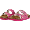 Sandale ZIGZAG "Burundi Closed Kids Sandal W/lights", Gr. 28, magic lila, Synthetik, Textil, sportlich, Schuhe