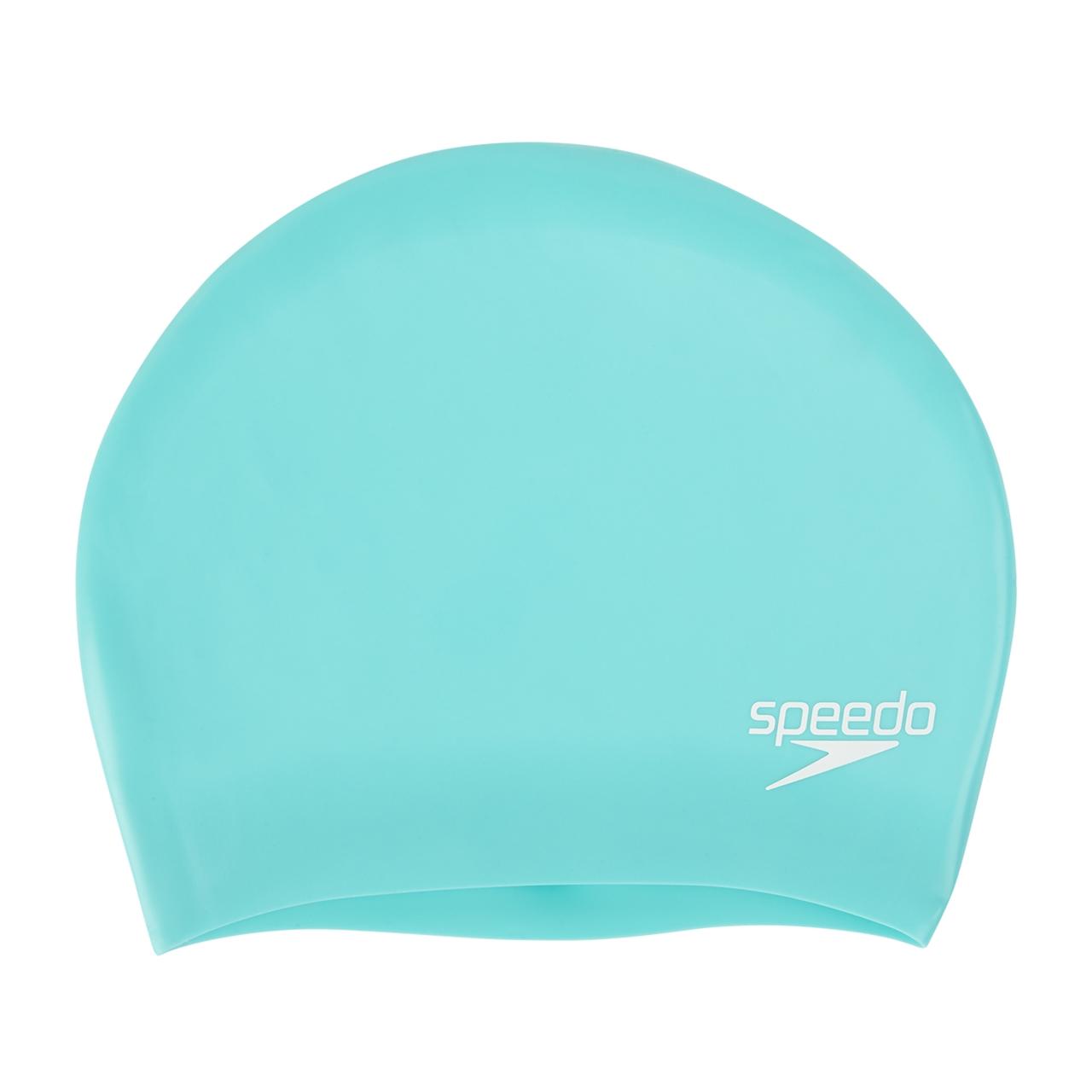 Speedo - Schwimmkappe Lang für Herren/Damen Unisex (Grün) Image