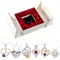 Cadeaux pour femmes bijoux pendentif collier/avec savon Rose éternelle boîte-cadeau fête des mères
