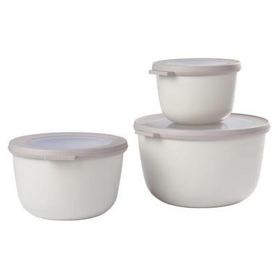 MEPAL Frischhaltedosen-Set »Cirqula hoch Nordic White« 3 Stück, 11.5 cm Image