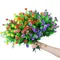 1 pz pianta di fiori artificiali arbusti all
