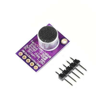 1pc MAX9814 Electret Microphone AGC Amplifier Module Auto Gain Control Release Ratio Low THD for Arduino