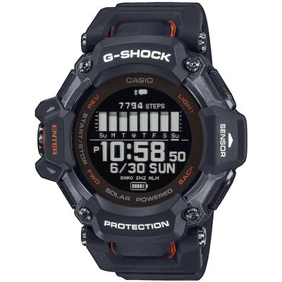 Smartwatch CASIO G-SHOCK, orange (schwarz, orange), Smartwatches, Solaruhr, Armbanduhr, Herrenuhr, Digitaluhr,Stoppfunktion, Weltzeit Image
