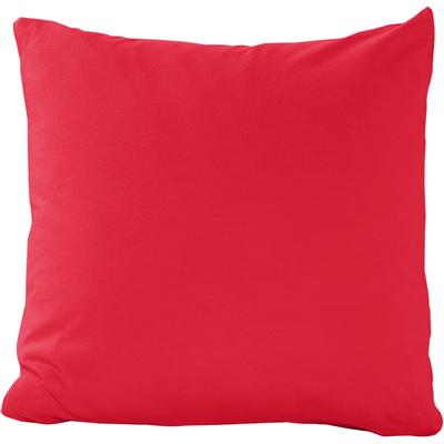 Kissenbezug PRIMERA "Primera Mako-Feinjersey Kissenbezug im Doppelpack", rot, B:40cm L:40cm, Feinjersey, 100% gekämmte Baumwolle, Mako-Feinjersey, Kissenbezüge, In vielen Uni-Tönen Image