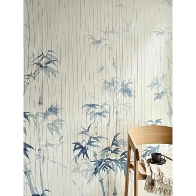 Fototapete MARBURG, beige (beige, blau), B:2,10m L:2,70m, Vlies, Tapeten, moderne Tapete für Wohnzimmer Schlafzimmer Küche Image