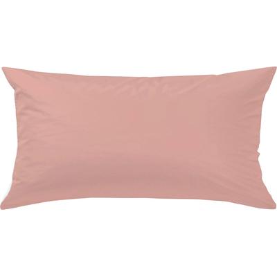 Kissenbezug CURT BAUER "Uni-Mako-Satin", lila (malve), B:80cm L:40cm, Mako-Satin, Obermaterial: 100% Baumwolle, Kissenbezüge, Unifarben