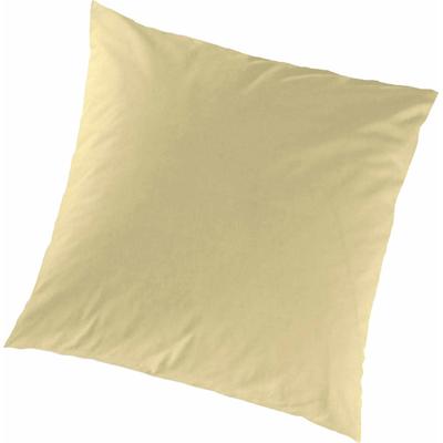 Kissenbezug PRIMERA "Primera Mako-Feinjersey Kissenbezug im Doppelpack", orange (pfirsich), B:40cm L:40cm, Feinjersey, Obermaterial: 100% Baumwolle, Kissenbezüge, In vielen Uni-Tönen Image