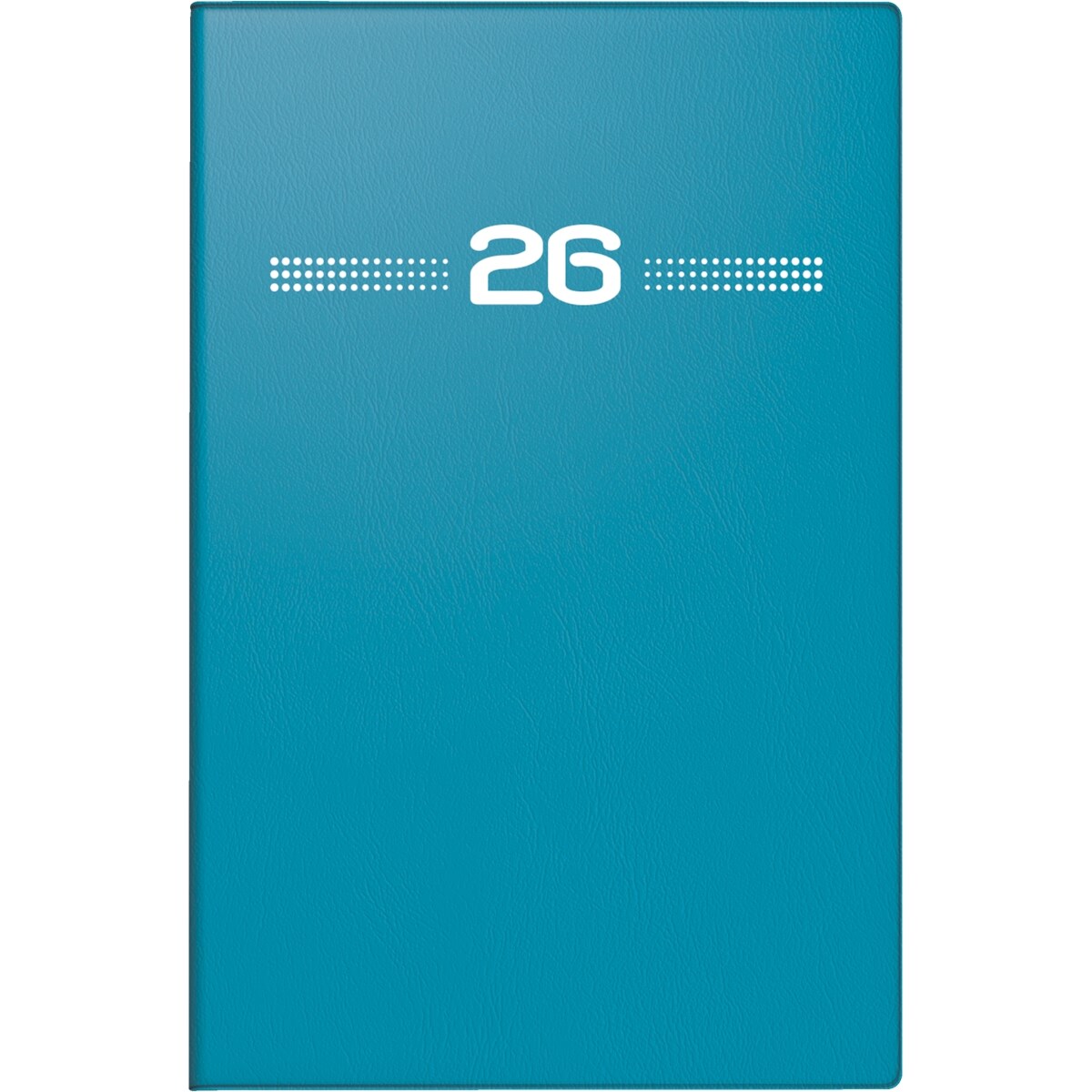 Rido Taschenkalender Industrie I 7,2x11,2cm 1 Woche/Seite Kunststoff petrol 2026 Image