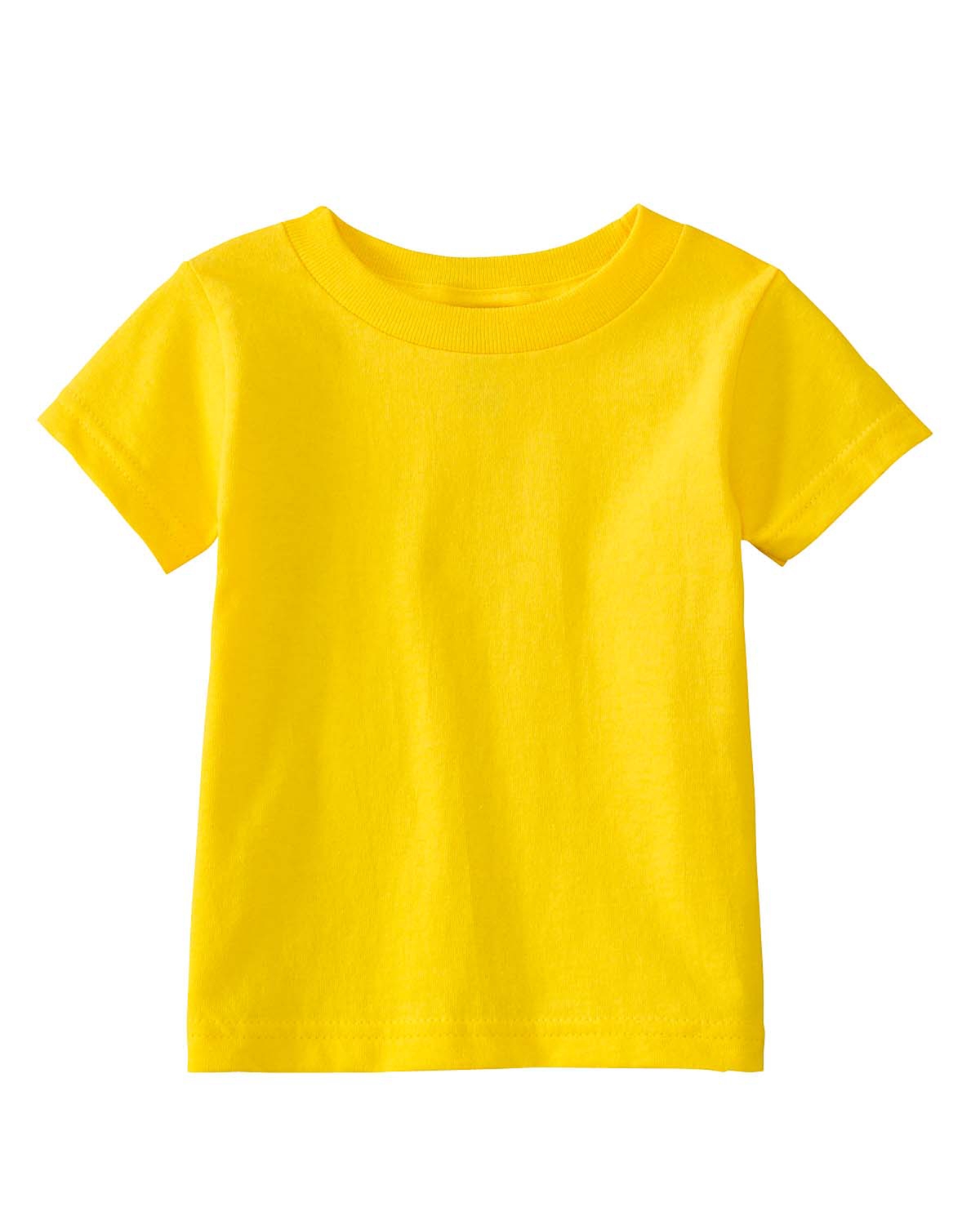 Rabbit Skins 3401 Infant Cotton Jersey Top in Yellow size 12M LA3401