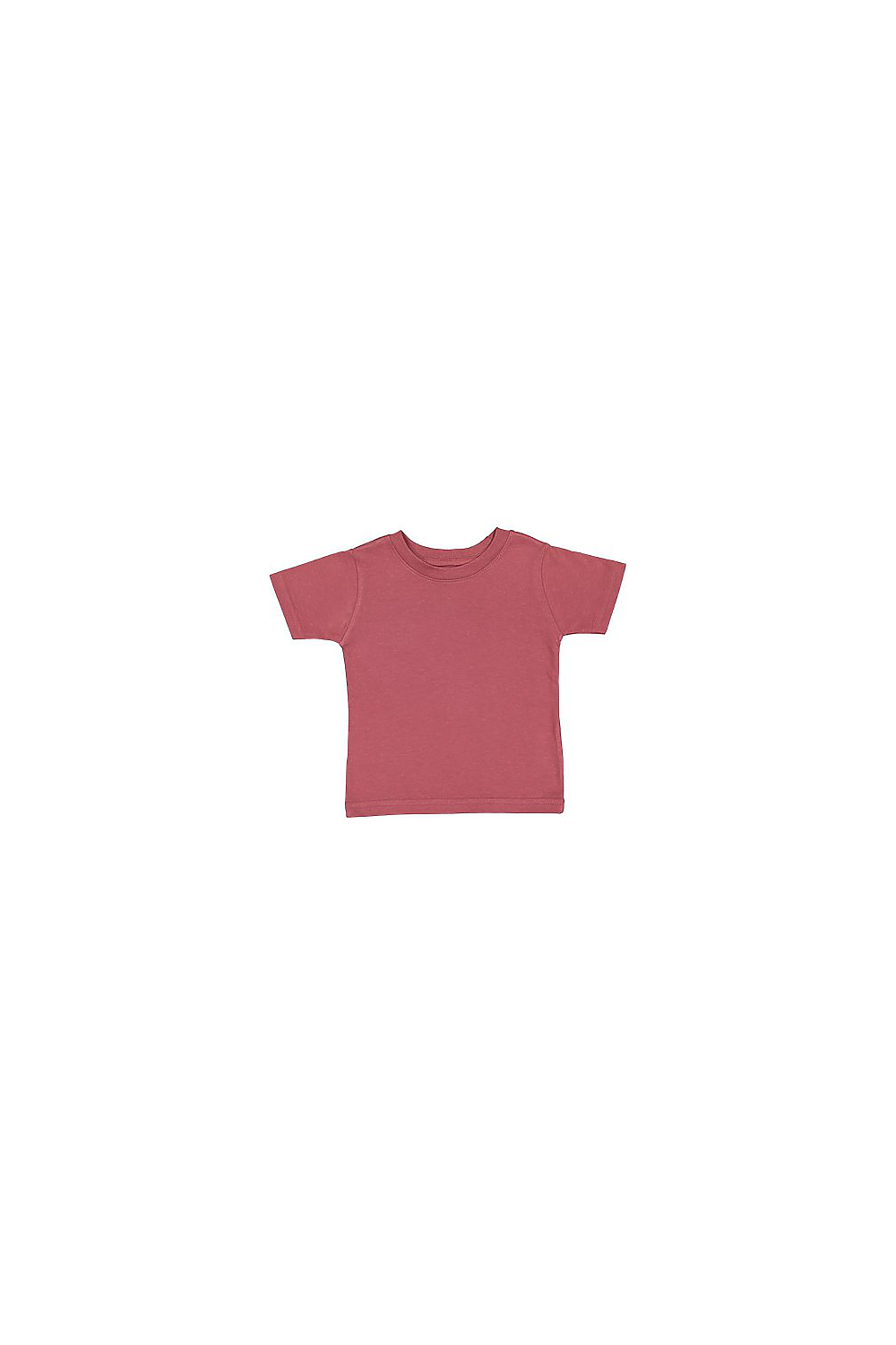 Rabbit Skins 3322 Infant Fine Jersey T Shirt in Rouge size 18M | Cotton LA3322, RS3322