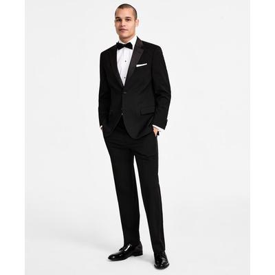 Modern-fit Stretch Tuxedo Suit - Black - Nautica Suits
