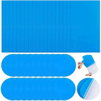 SNQ - 40-teiliges Pool-Reparatur-Flicken-Set, selbstklebende PVC-Reparaturflicken, Image