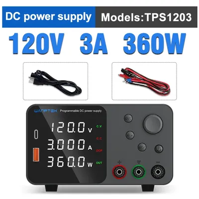 WANPTEK 360W 120V 3A Labor DC Netzteil Spannungsstabilisator Encoder Regulierung Einstellbar für Image
