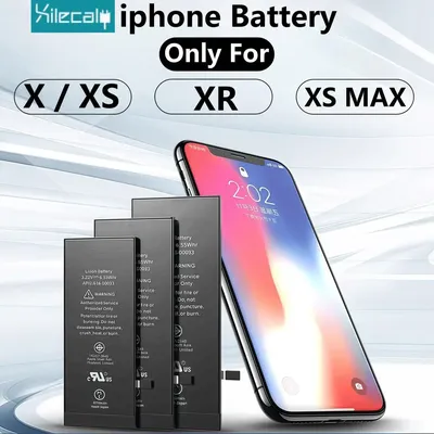 Xilecaly Original High-quality Battery For iPhone XS XR X XS MAX Lithium Polymer Replacement Bateria For Apple iPhone XR Battery