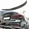 FÜR BMW X6 F16 & X6M F86 P Stil Carbon faser Heckspoiler Stamm flügel 2014-2019 FRP glänzend schwarz