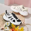 Skechers 2024 neue Damenschuhe Damenmode klobige Schuhe Stoß dämpfung leichte Outdoor-Sportschuhe