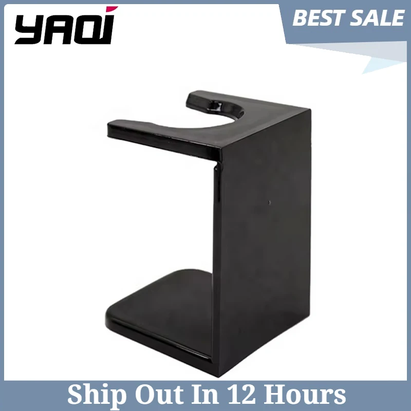 YAQI Hohe Qualität Günstige Schwarz Acryl Rasierpinsel Ständer Für Herren Rasieren Reinigung Bart Professionelle Rasieren Clearance Tool Image