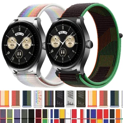 20mm 22mm Nylon Schleife Für Huawei Uhr GT5Pro/GT5 4 3 2 46mm 42mm Sport Band Für Huawei Uhr 4 3 Image