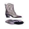 Lazamani Damen Stiefelette, Gr. 39, gold, Leder