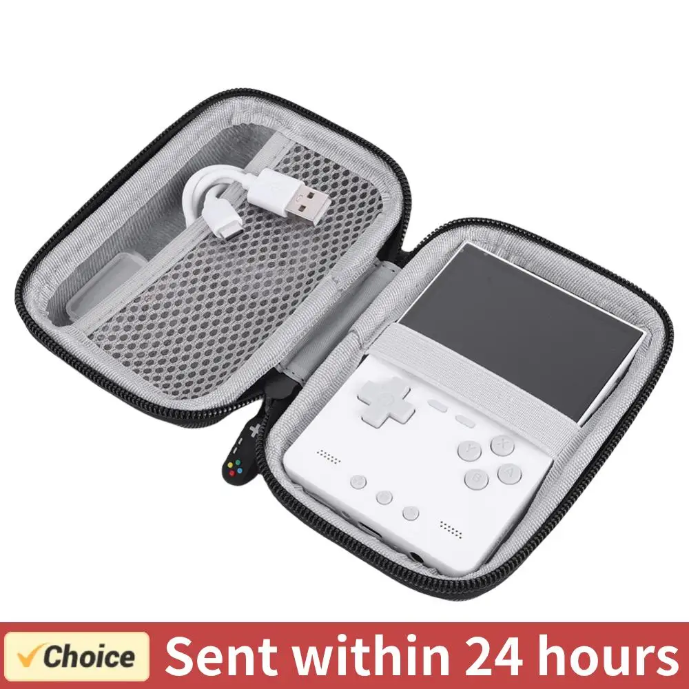 Harte Tragetasche, stoßfeste Reise-Tragetasche, kratzfeste Schutztasche mit Netztasche, Spielzubehör-Box für Trimui Brick Image