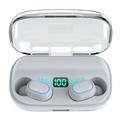 T11 Auricolari TWS Wireless In-Ear Bluetooth 5.0 cuffie – Auricolari per gaming sportivi a bassa latenza con microfono display LED custodia di ricarica