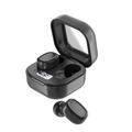 Cuffie senza fili BY18 TWS Bluetooth 5.3 in-ear con custodia di ricarica bassa latenza suono stereo microfono integrato per telefoni e giochi regali per la festa del papà