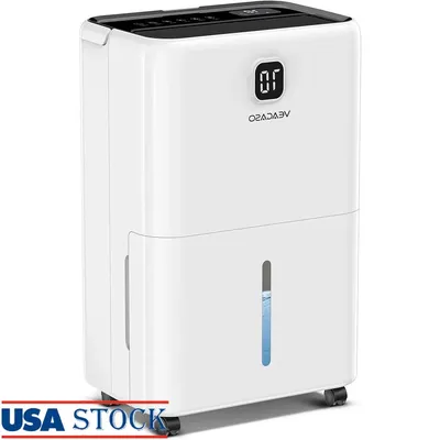 80 Pint Dehumidifier Home Large Room Basement 5500 Sq Ft 3 Modes Automatic Drainage Intelligent