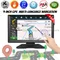 Navigation GPS de voiture à écran tactile HD, navigateur GPS pour camion, navigation par satellite pare-soleil, 256M + 8G, 2025, carte d