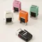 Timbres de Date de retour d'encre automatique, compte à poignée, Version anglaise, tampons auto-encreurs réglables, bricolage artisanal, tampon de roue de Date