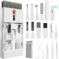 Kit di pulizia multifunzione 22 in 1 per iPhone AirPods iPad Fotocamera digitale PC Tastiera Schermo del telefono Cuffie Strumenti di pulizia