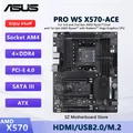 ASUS PRO WS X570-ACE AMD X570 AM4 Supporto scheda madre Ryzen 9/7/5 5900X 5800X3D 5600X CPU DDR4 M.2 Scheda madre da gioco HDMI ATX