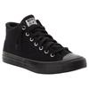 Sneaker CONVERSE "CHUCK TAYLOR ALL STAR MALDEN STREET TOUGH TEXTURES", Gr. 46, schwarz, schwarz, vintage weiß, Textil, sportlich, Schuhe