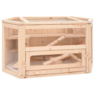 TEMU High Quality Hamster Cage 80x40x43cm Ideal For Safe Hamster Housing Image