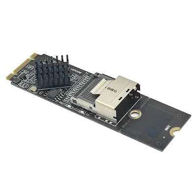 M.2 NVME Zu SFF-8087 SATA3.0 Erweiterungskarte Mini-SAS/SATA Festplatte Adapter Karte 36PIN Image