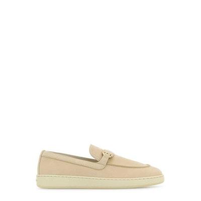 New Vara Buckle Slip On Shoes - Natural - Ferragamo Flats