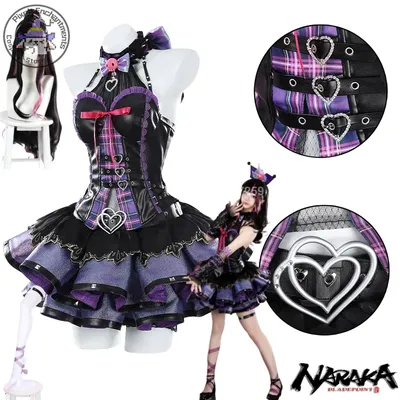 Spiel Naraka: Bladepoint Yu Linglong Cosplay Kostüm Hochwertiges Anime-Kleid für Frauen Mädchen Image