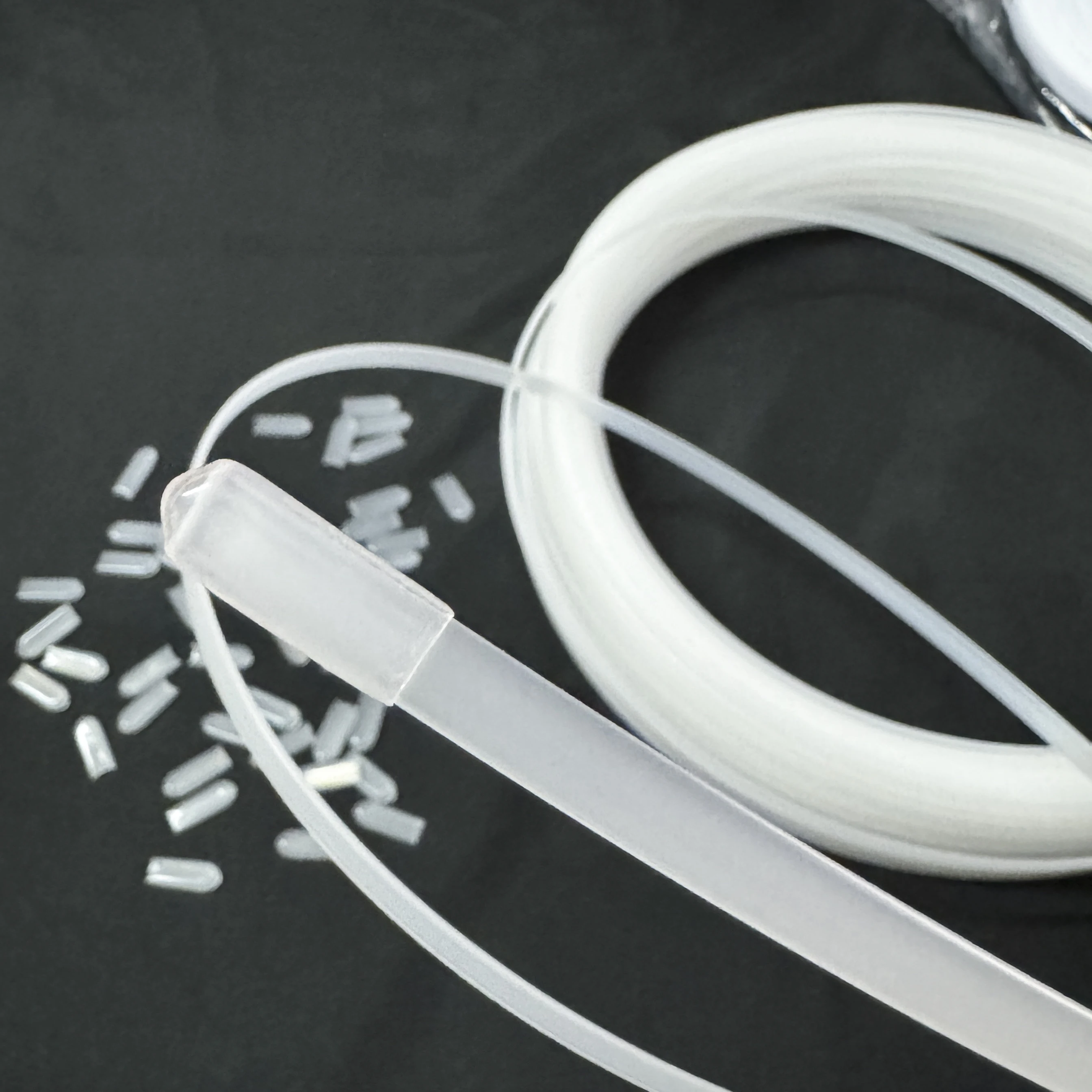 Korsett Boning Kunststoff PP Boning/Silikon Endkappen Nähen Bekleidungszubehör BH Boning Tool für Korsetts Braut Abendkleider Image