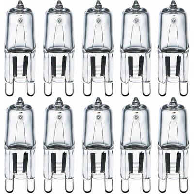 Rosemary - LaBlanc – 10er-Pack G9-Halogenlampen, 25 w, G9-Kapselbirnen, 220 v, 2800 k, dimmbar, Image