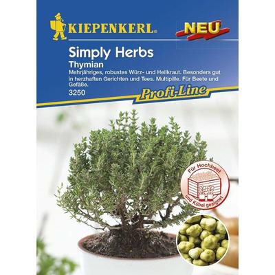 Thymian Thymus vulgaris, Inhalt ca. 15 Pflanzen Gemüsesamen - Kiepenkerl Image