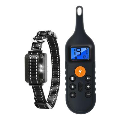 Hundetrainingshalsband, wiederaufladbares elektrisches Hundehalsband, Hundetrainingshalsband mit Image