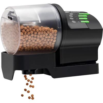 Ersandy - Futterspender für Aquarienfische, multifunktional, verstellbar, automatischer Image