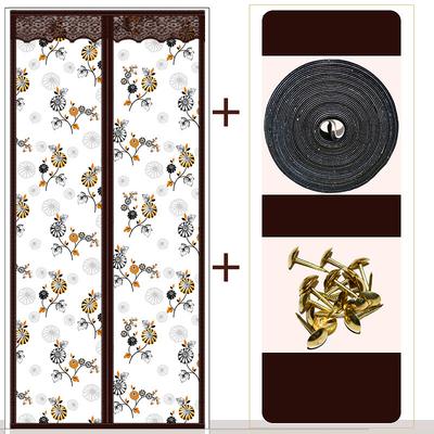 Magnetic Screen Door Portable, Fly Or Bug Screen Magnetic, Doorway For Sliding Door,Garage,Patio,Kitchen,Living,Window Room,Bedroom,Bar,Pet and Kid Easy Entry