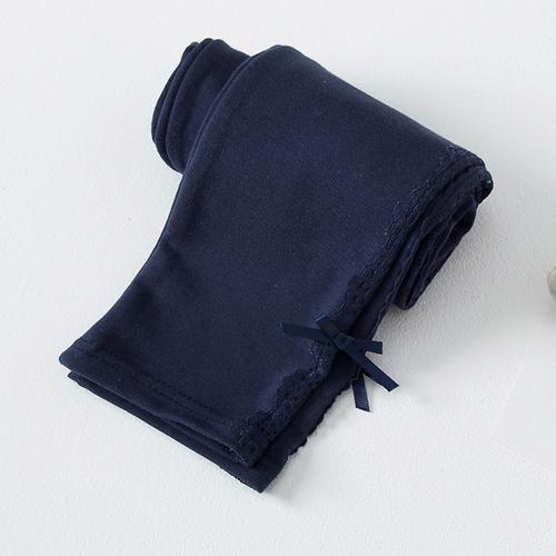 Kids Girls' Leggings Solid Color Daily School 4 years Spring Black Navy Blue Gray