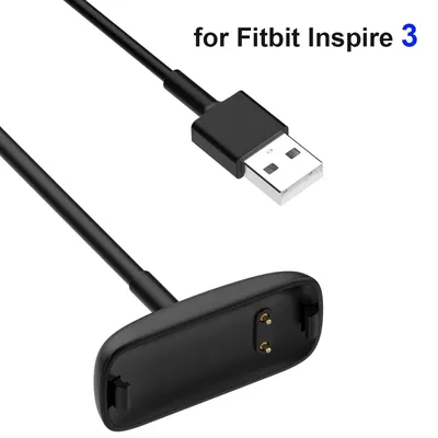 USB-Ladekabel für Fitbit Inspire 3-Band, Ersatz-Ladekabel, Zubehör für Fitbit Inspire 3 Smartwatch-Ladegerät