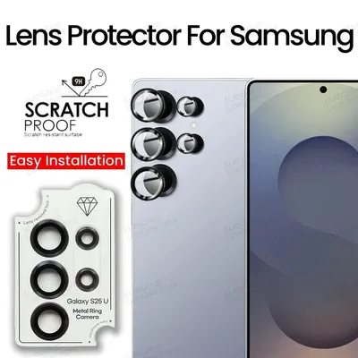 Kamera Objektiv Schutz Für Samsung Galaxy S25 Ultra Einfache Installation Metall Objektiv Ring Zurück Kamera Schutzhülle Für S25Ultra
